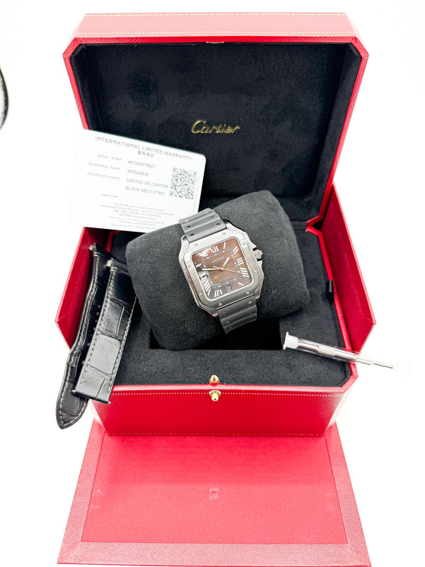 Cartier Santos Black 40mm