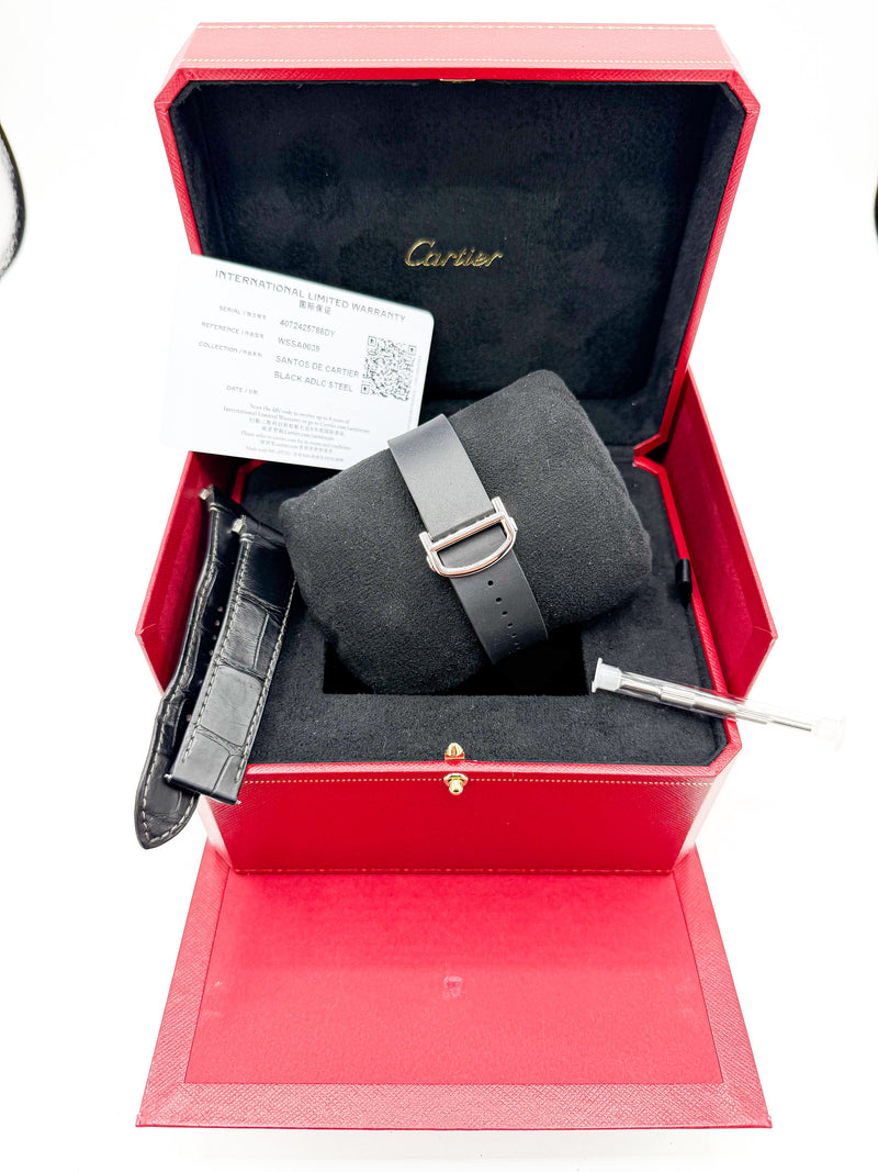 Cartier Santos Black 40mm