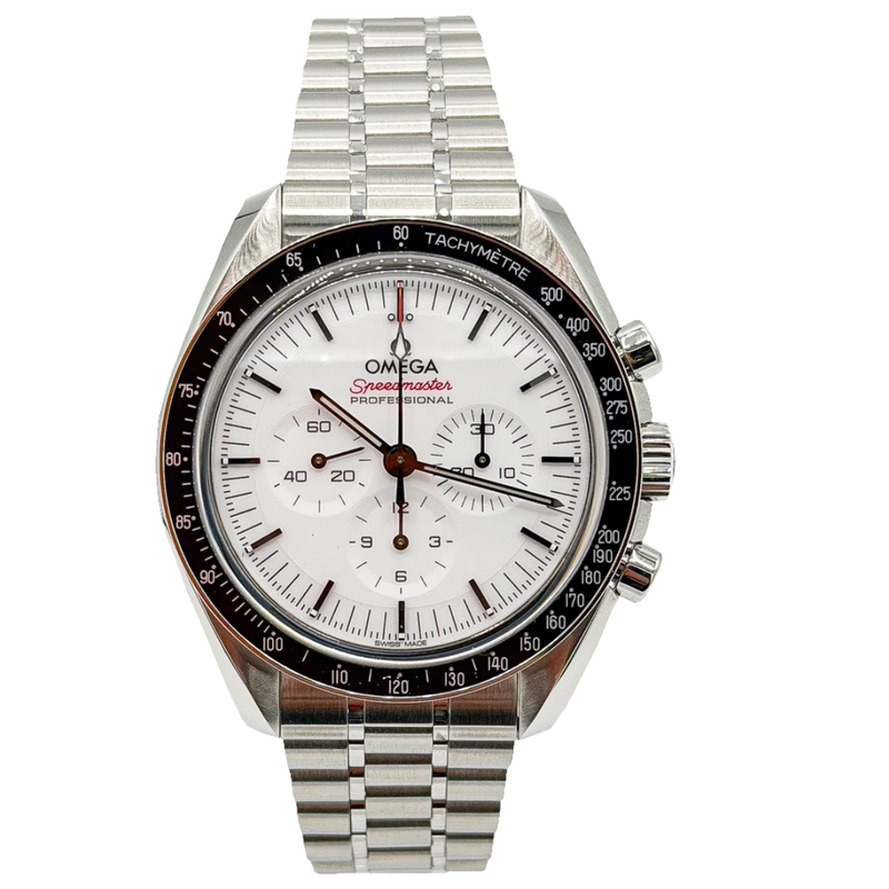 OMEGA Speedmaster Professional Moonwatch Zaffiro Bianco