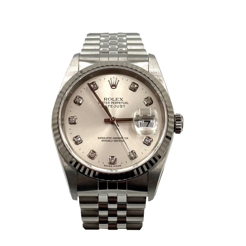 Datejust Argento Dial 36mm