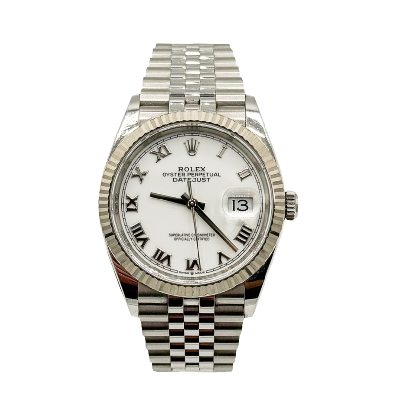 Datejust White Dial 36mm Jubilee