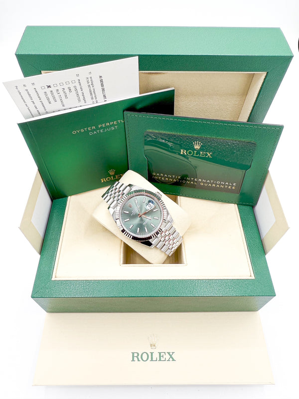 Datejust Verde Menta 41mm