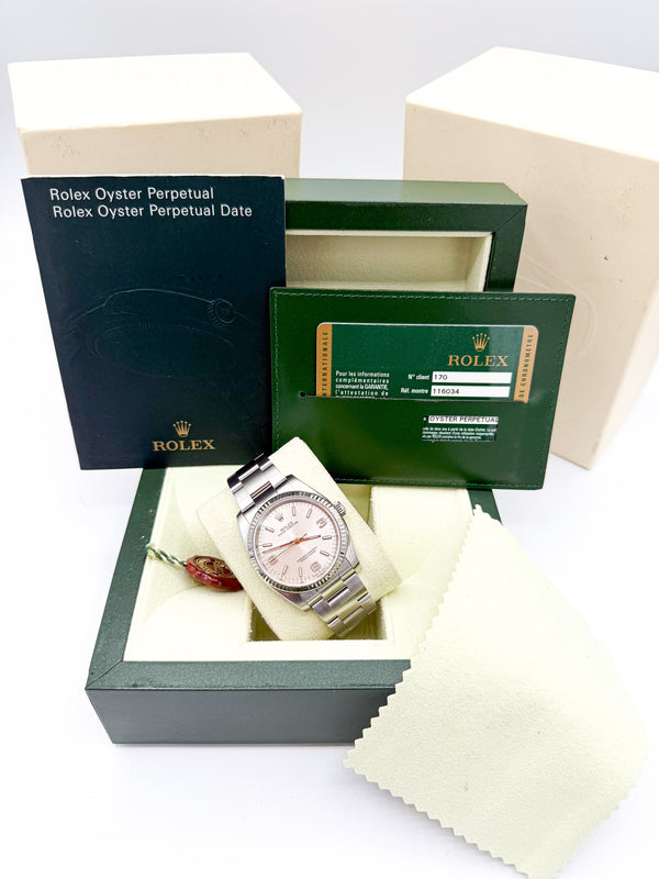 Oyster Perpetual 36mm Grigio Argento