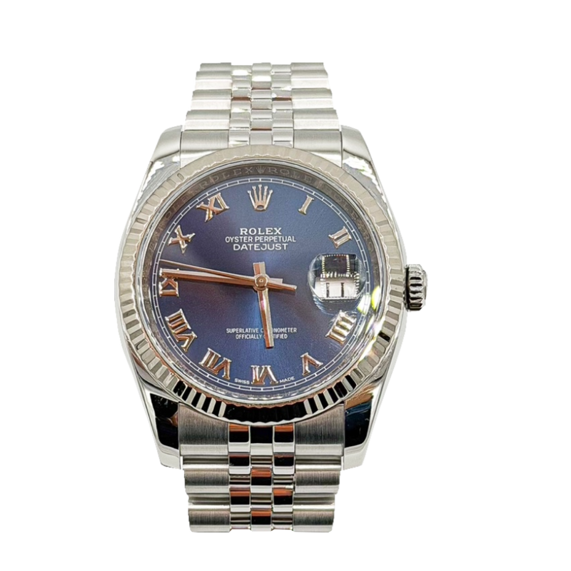 Datejust Blu Romanian Dial 36mm